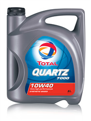 Моторное масло TOTAL QUARTZ 7000, 10W-40, 4л, RO166479