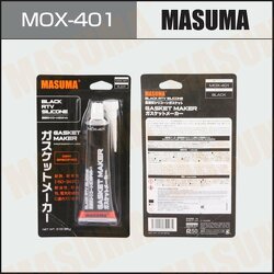 Герметик силиконовый Masuma высокотемпературный (формирователь прокладок) Черный -60/+343°С, 85 гр MOX-401