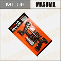 Ремкомплект для бескамерных шин с клеем MASUMA ML06