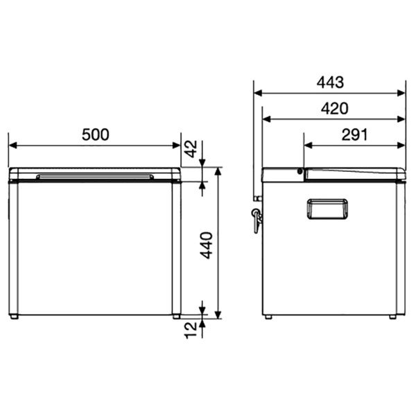 Автохолодильник Dometic Combicool ACX 35, 31 л, охл., 30мбар, пит. Газ.баллон/12/220В, 9105204282