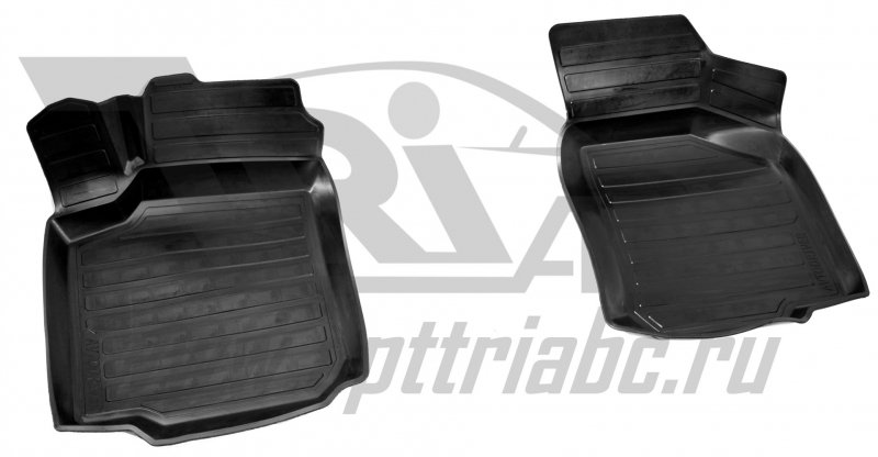 Коврики салона резиновые с бортиком для Seat Toledo II (1999-2006) (2 передних), ADRAVG2632