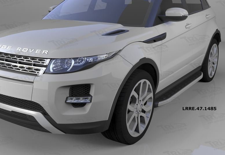 Пороги алюминиевые (Alyans) Land Rover Evoque (2011-) кроме к-ции Dynamic, LRRE471485