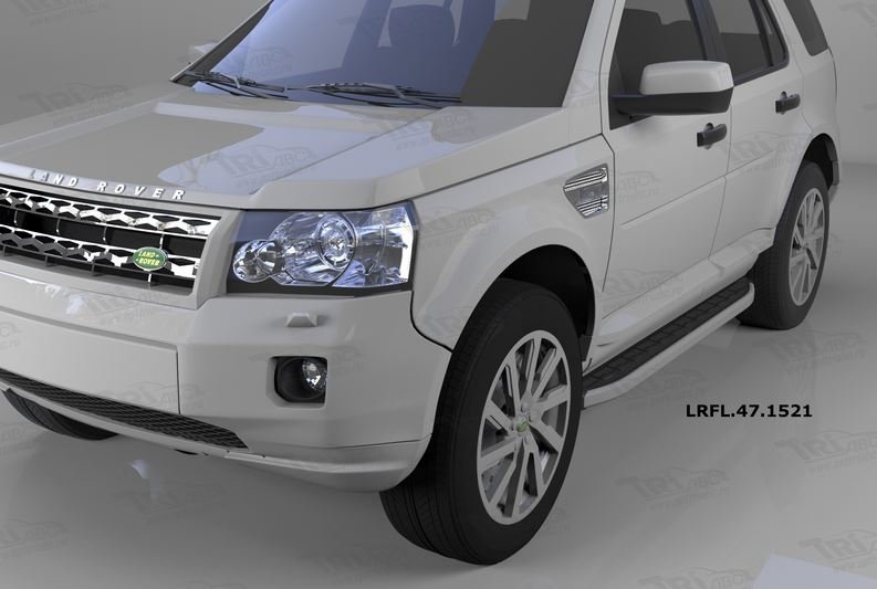 Пороги алюминиевые (Alyans) Land Rover Freelander 2 (2008-), LRFL471521