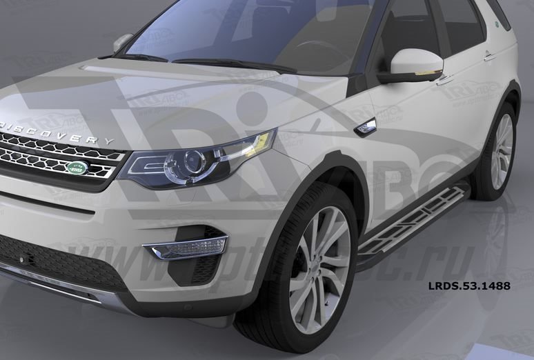 Пороги алюминиевые (Corund Silver) Land Rover Discovery Sport (2015-), LRDS531488