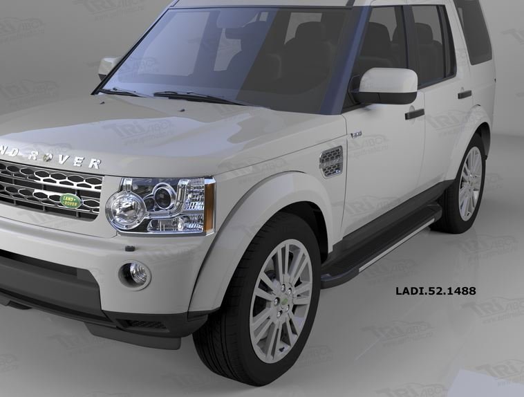Пороги алюминиевые (Onyx) Land Rover Discovery 4 (2010-)/ Discovery 3 (2008-2010), LADI521488