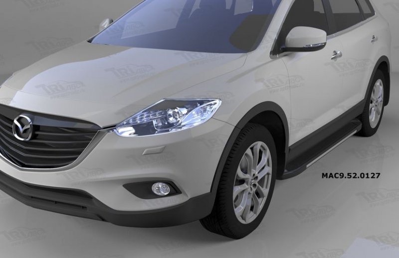 Пороги алюминиевые (Onyx) Mazda (Мазда) CX9 (2013-), MAC9520127