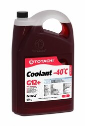 Жидкость охлаждающая TOTACHI NIRO COOLANT Red -40C G12+ 5кг