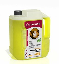 Жидкость охлаждающая TOTACHI ELC Yellow -40C 2л
