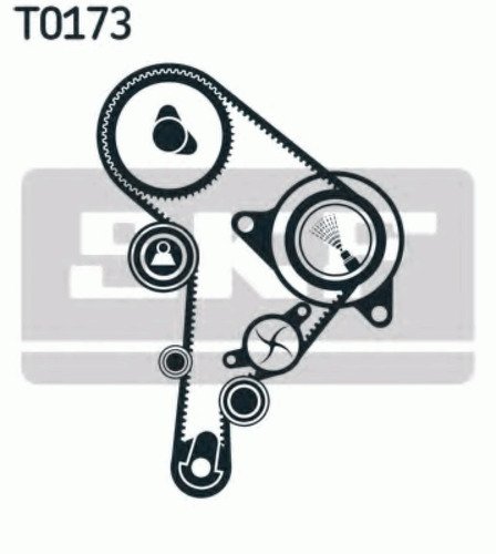 Ремкомплект ГРМ, SKF, VKMA01244