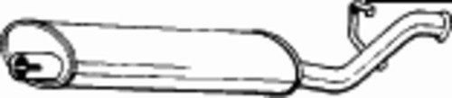 Глушитель, задняя часть, BOSAL, 148329