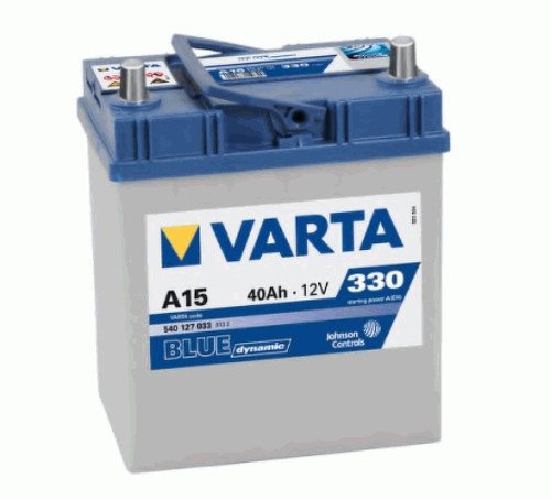 Аккумулятор VARTA Blue Dynamic 40 А/ч 540127 узк кл A15 187x127x227 EN 330