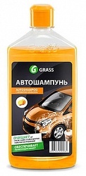 Автошампунь 'auto shampoo' с ароматом апельсина (флакон 500 мл)