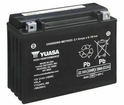 YTX24HLBS_Аккумуляторная батарея High Performance Maintenance Free (12V 22.1Ah 350A)