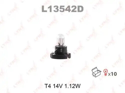 Лампа накаливания T4 14V 1.12W