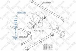 Тяга стабилизатора заднего Hyundai Terracan all 01>