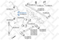 Тяга стабилизатора заднего левая VIN: 20040209> KIA Sorento 04>