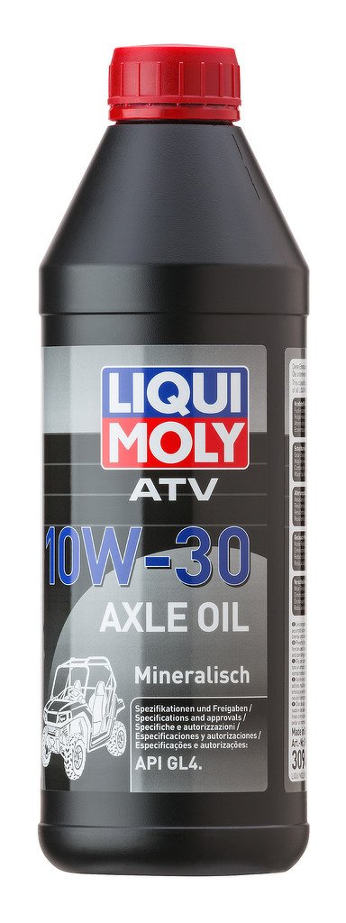 Трансмиссионное масло для мотоциклов Motorbike Axle Oil ATV 10W-30 (Минеральное, 1л)