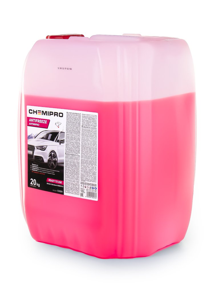 Жидкость охлаждающая Chemipro G12 готовый 20kg красный