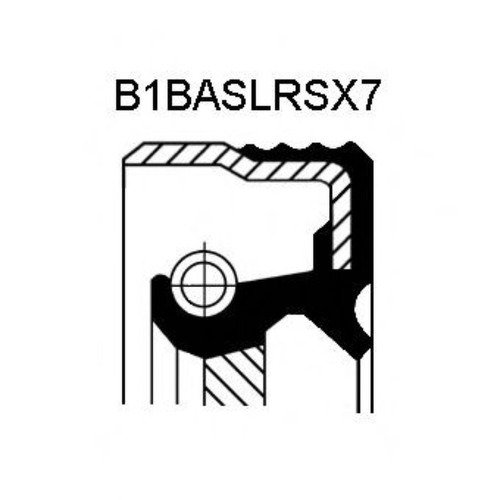 сальник коленвала TFE задн.120x140x13 B1BAPTSLRSX7 MAN,MB