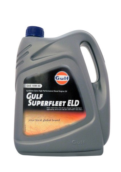 Моторное масло GULF Superfleet ELD SAE 10W-40 (4л)