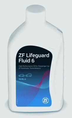 Масло трансмиссионное ZF Lifeguardfluid 6, 1л, S671090255