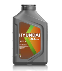 HYUNDAI Xteer ATF 3 (1L)_жидкость гидравл. для АКПП Dexron IIIH, Allison C-4,