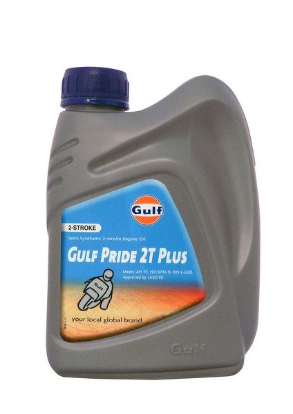 Моторное масло для 2-Такт двигателей GULF Pride 2T Plus (1л)