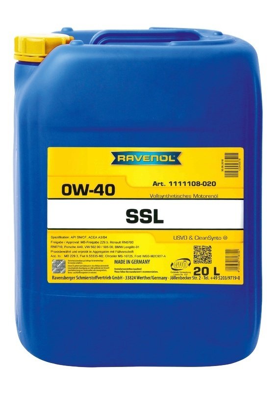 Моторное масло RAVENOL HPS, 5W-30, 4л, 4014835722897