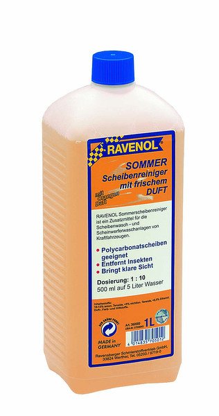 Омыватель летний концентрат ravenol sommerscheibenrkonz 1:10 (1л)