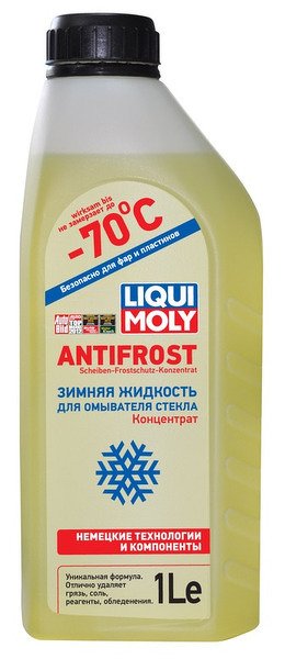Жидкость стеклоомывателя концетрат ANTIFROST Scheiben-Frostschutz Konzentrat” -70С (1л)