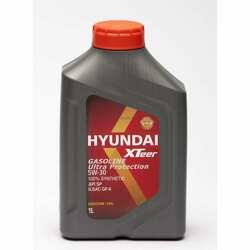 Hyundai xteer gasoline ultra protection 5w-30 (1l)_масло моторн.! синт.\ api sp, ilsac gf-5, gf-6