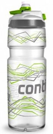 Бутыль для воды Contigo Devon с носиком легкосжимаемая, серебристо-салатовая, 750 мл, 10000184