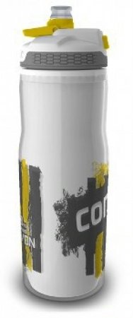Бутыль для воды Contigo Devon Insulated с носиком легкосжимаемая, бело-желтая, 650 мл, 10000196