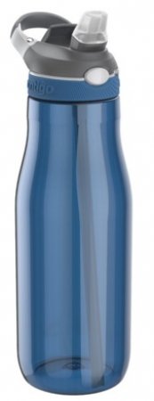Бутылка для воды с автозакрывающимся клапаном для питья Ashland, синий, 1200 мл, 10000459