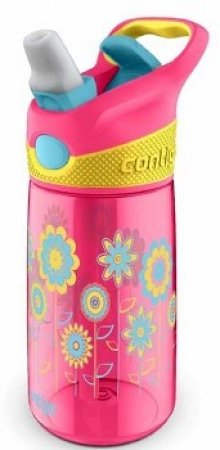 Детская бутылка для воды Contigo Striker, розовая, 420 мл, 10000349