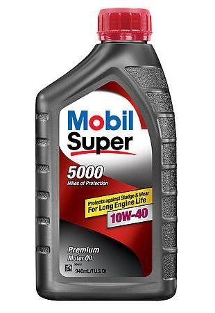Моторное масло Super 5000 10W-40 (Полусинтетическое, 0,946л)