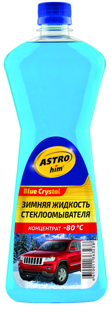 Зимняя жидкость для стеклоомывателя, 1 л, astrohim, ас751