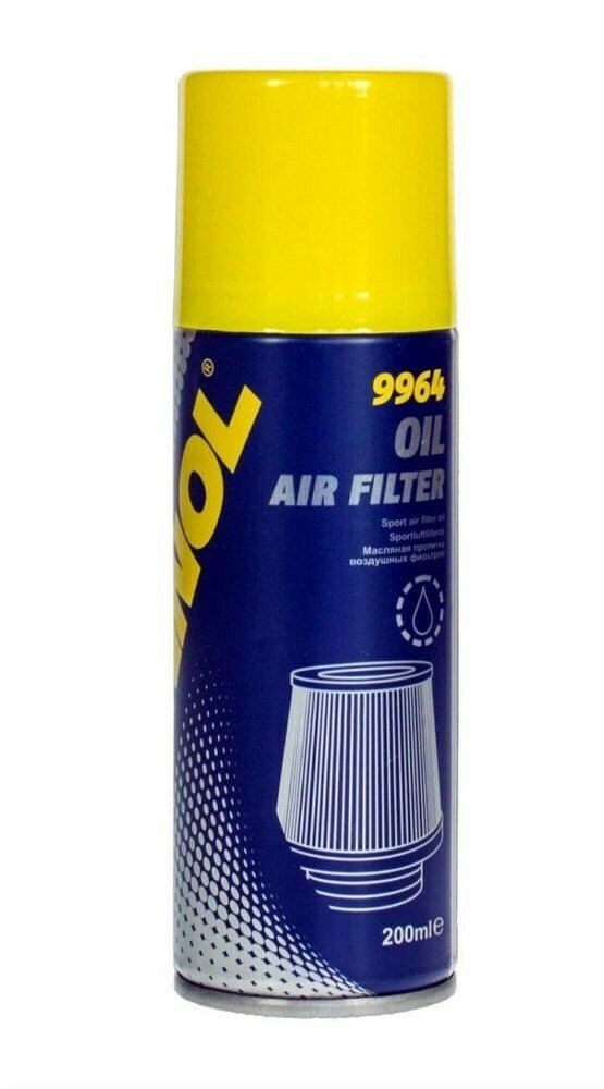 MANNOL Air Filter Oil 200 мл. Масляная пропитка воздушных фильтров