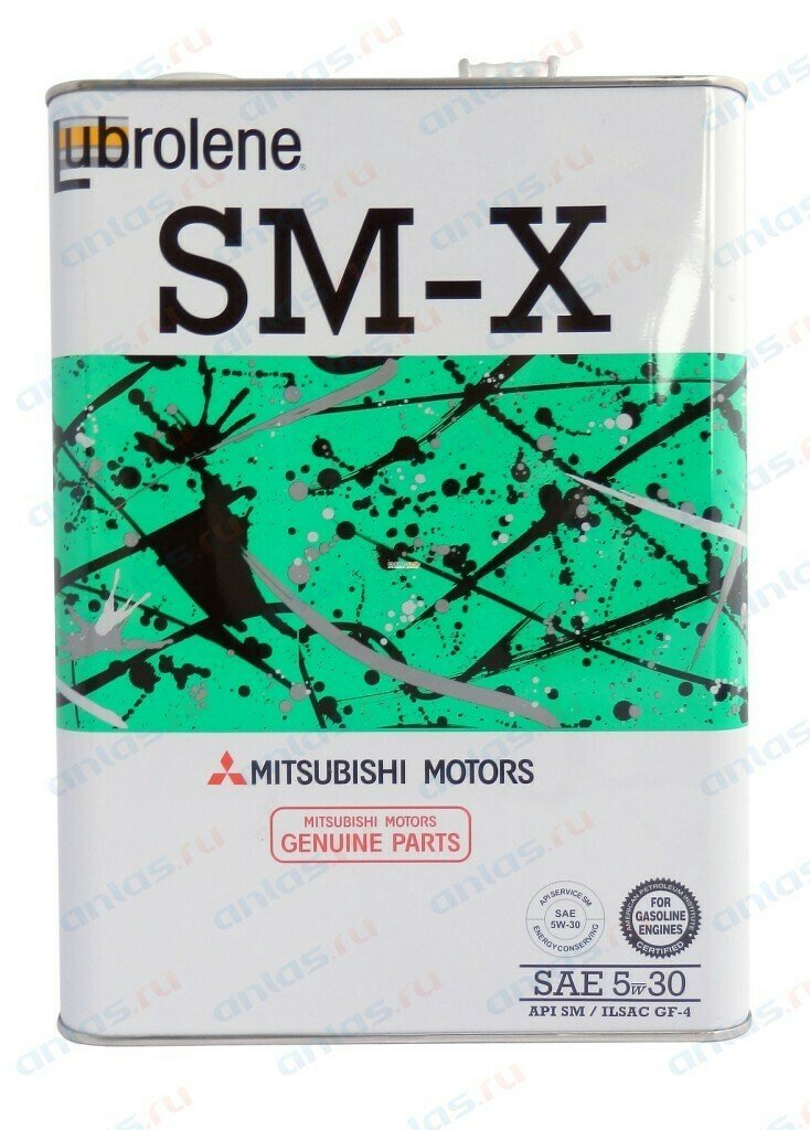 Масло моторное полусинтетическое MITSUBISHI Lubrolene SM-X 5W-30 4л