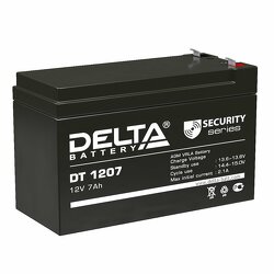 Аккумулятор 12v - 7 а/ч 'delta dt' (dt 1207)