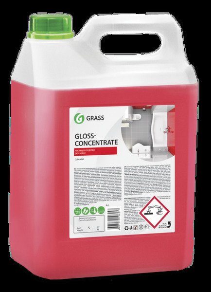 Концентрированное чистящее средство gloss concentrate 125323 5.5кг