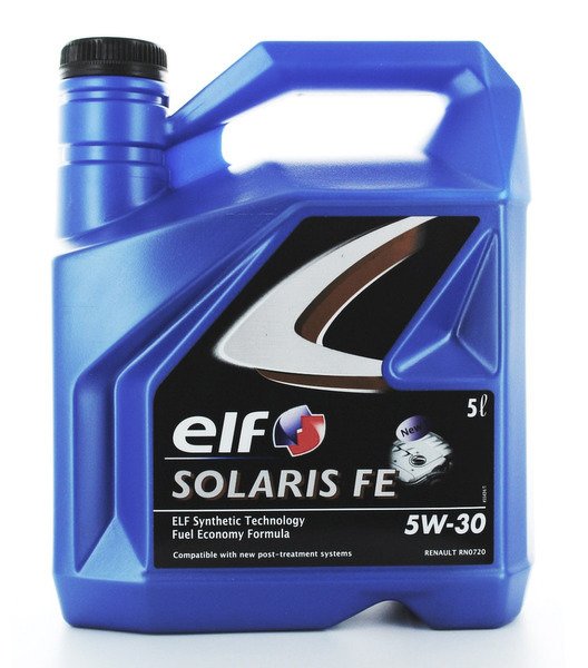 Моторное масло ELF Solaris FE SAE 5W-30 (5л)