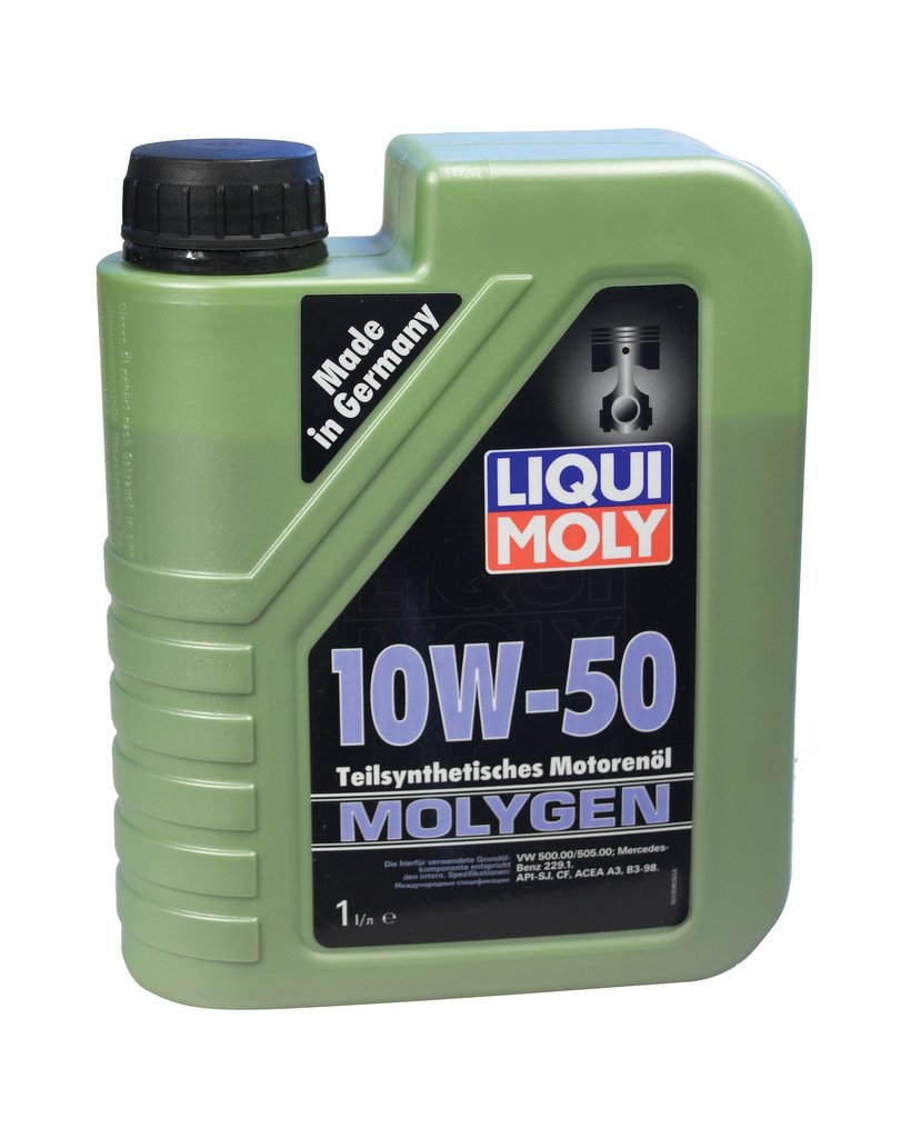Масло LiquiMoly 10/50 Molygen п/синтетическое SJ/CF А3/В3 1 л