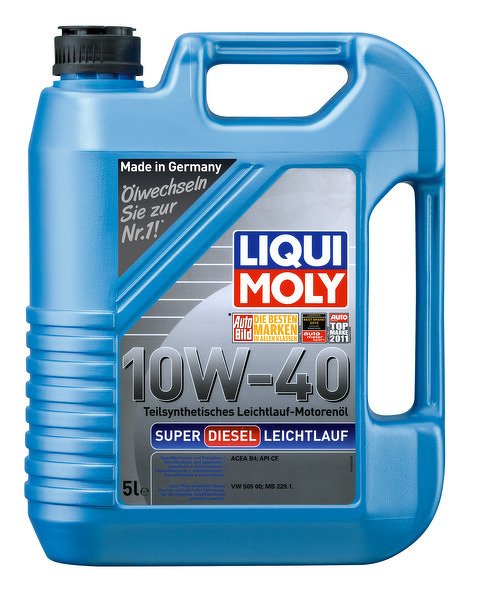 Моторное масло Super Diesel Leichtlauf 10W-40 (Полусинтетическое, 5л)