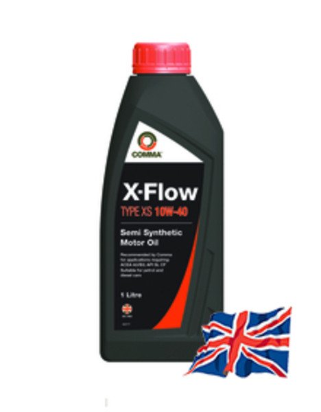 Моторное масло COMMA 10W40 X-FLOW TYPE XS, 1л, XFXS1L
