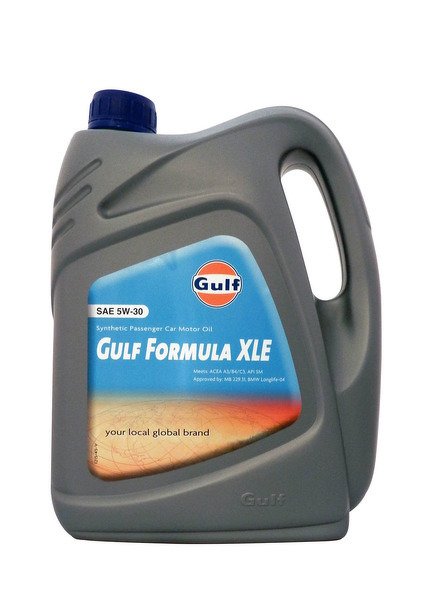 Моторное масло GULF Formula XLE SAE 5W-30 (4л)