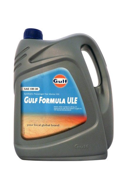 Моторное масло GULF Formula ULE SAE 5W-30 (4л)