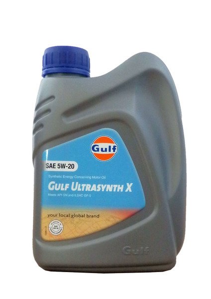 Моторное масло GULF Ultrasynth X SAE 5W-20 (1л)