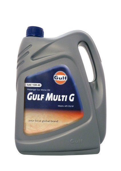 Моторное масло GULF Multi G SAE 15W-40 (4л)