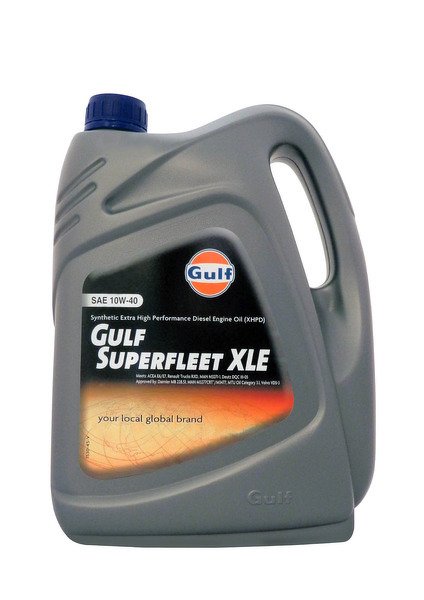 Моторное масло GULF Superfleet XLE SAE 10W-40 (4л)